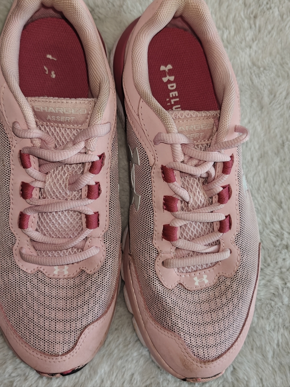 Women's Under Amour, Size 7.5, Pink